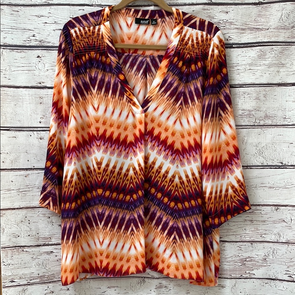 Lightweight Flowy V-neck blouse
